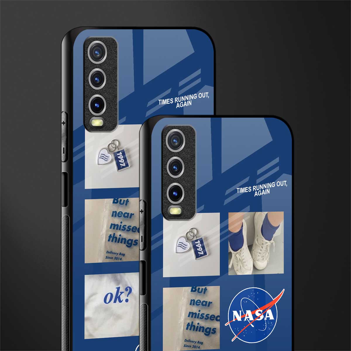 time is running out glass case for vivo y20 image-2