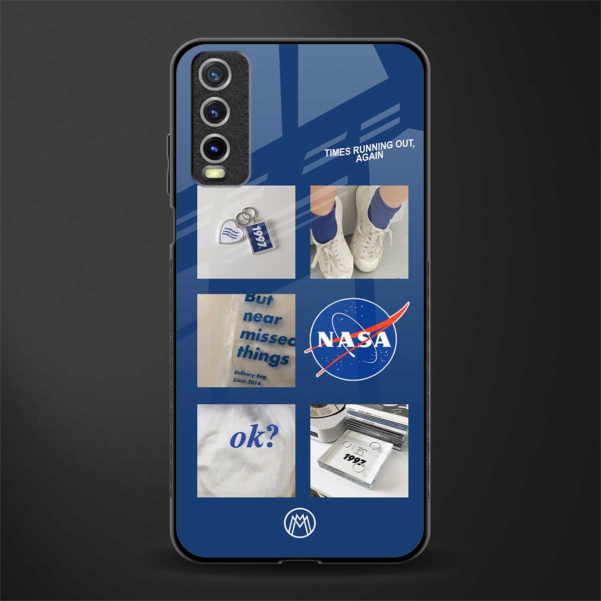 time is running out glass case for vivo y12s image