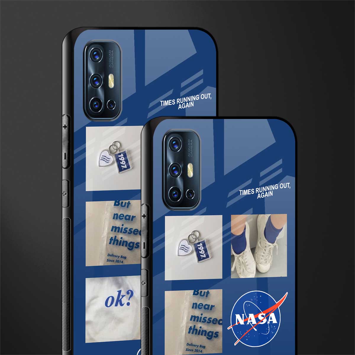 time is running out glass case for vivo v17 image-2