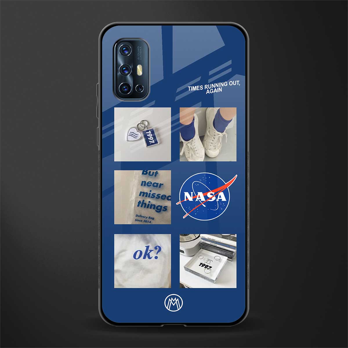 time is running out glass case for vivo v17 image