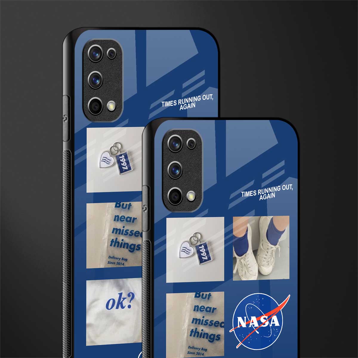 time is running out glass case for realme 7 pro image-2