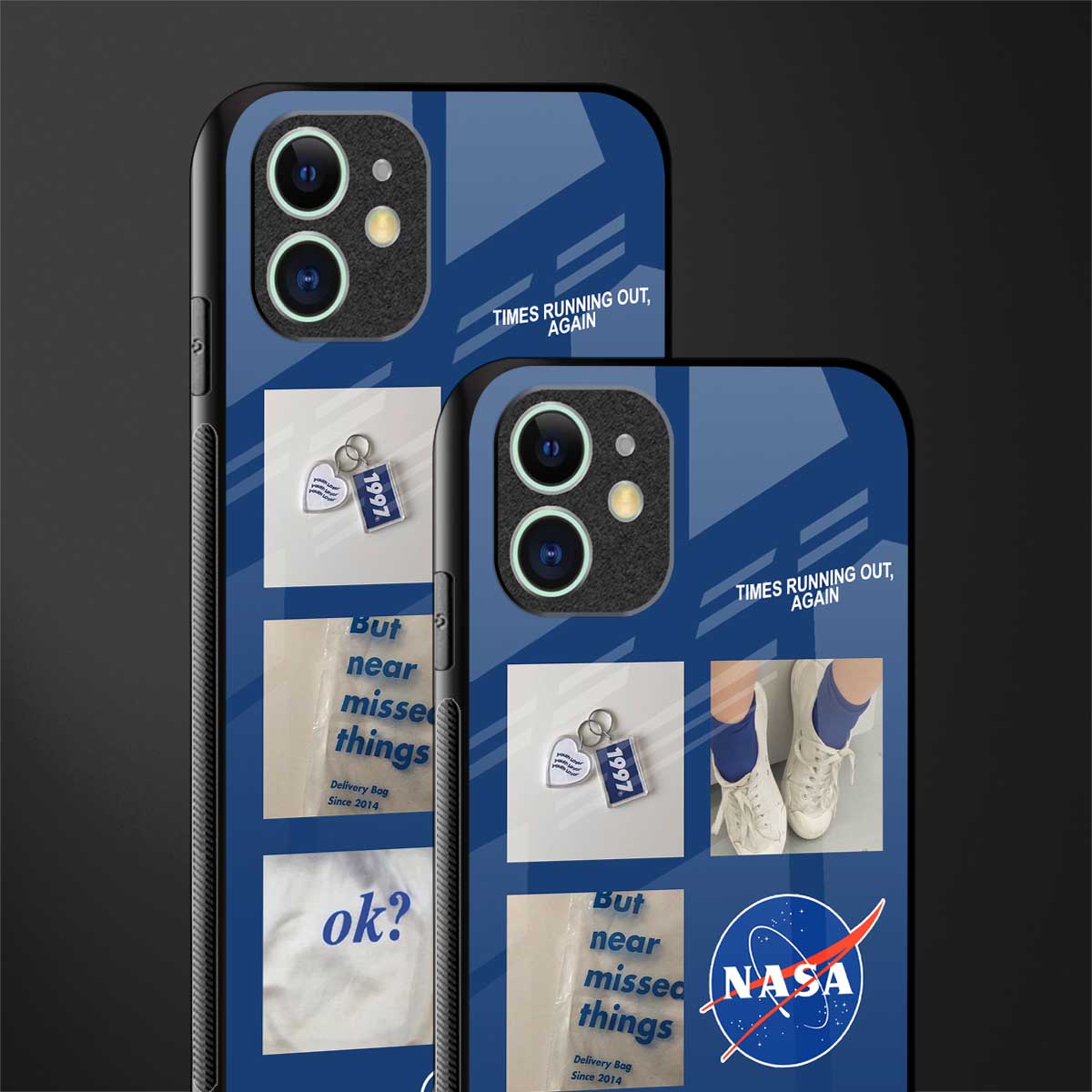 time is running out glass case for iphone 12 image-2