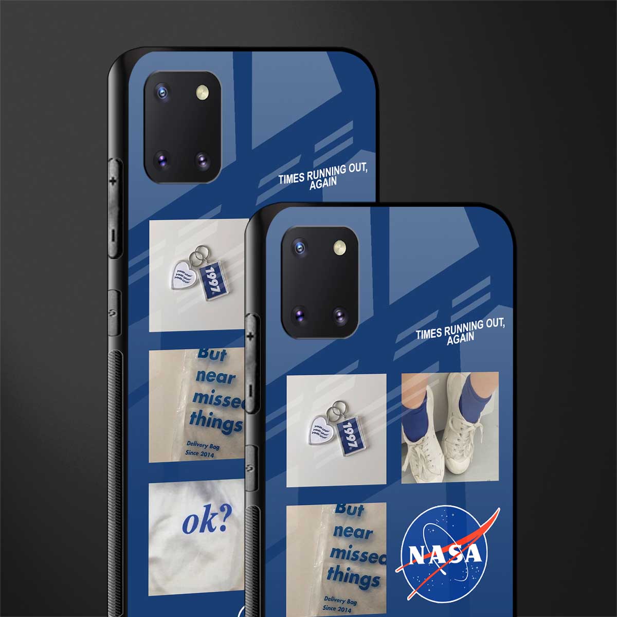 time is running out glass case for samsung a81 image-2