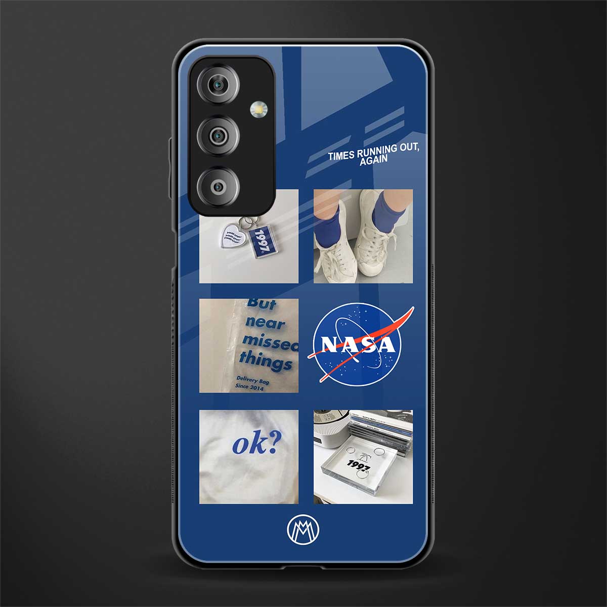time is running out back phone cover | glass case for samsung galaxy f23 5g