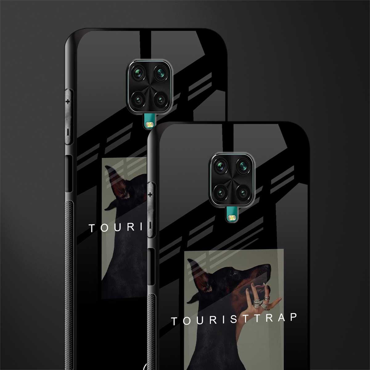 tourist trap glass case for redmi note 9 pro image-2