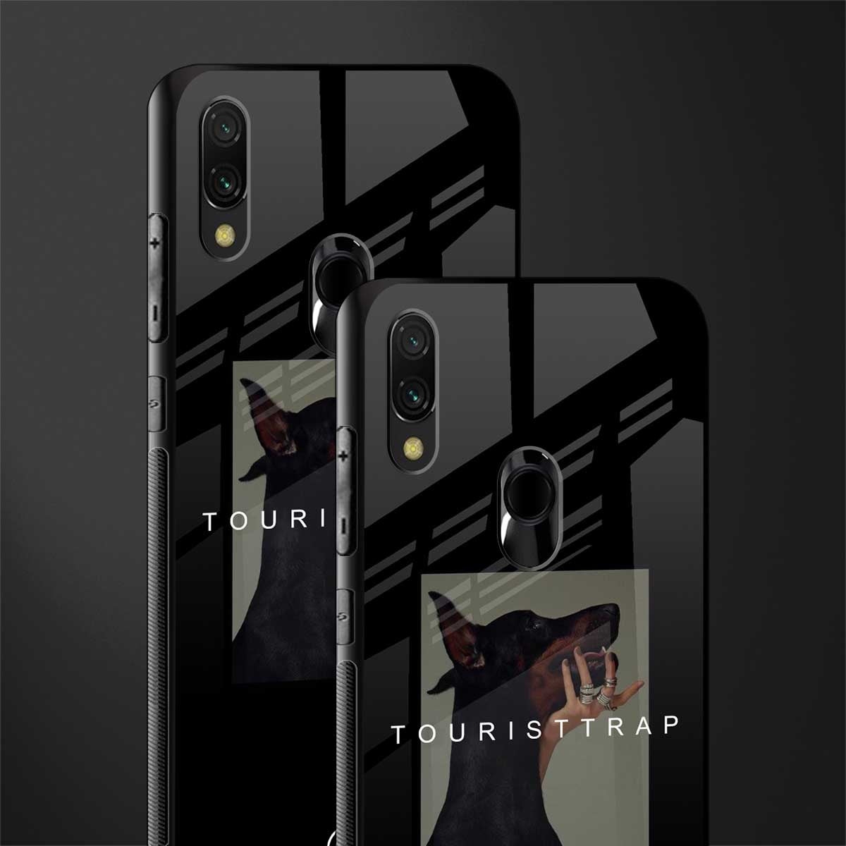 tourist trap glass case for redmi y3 image-2