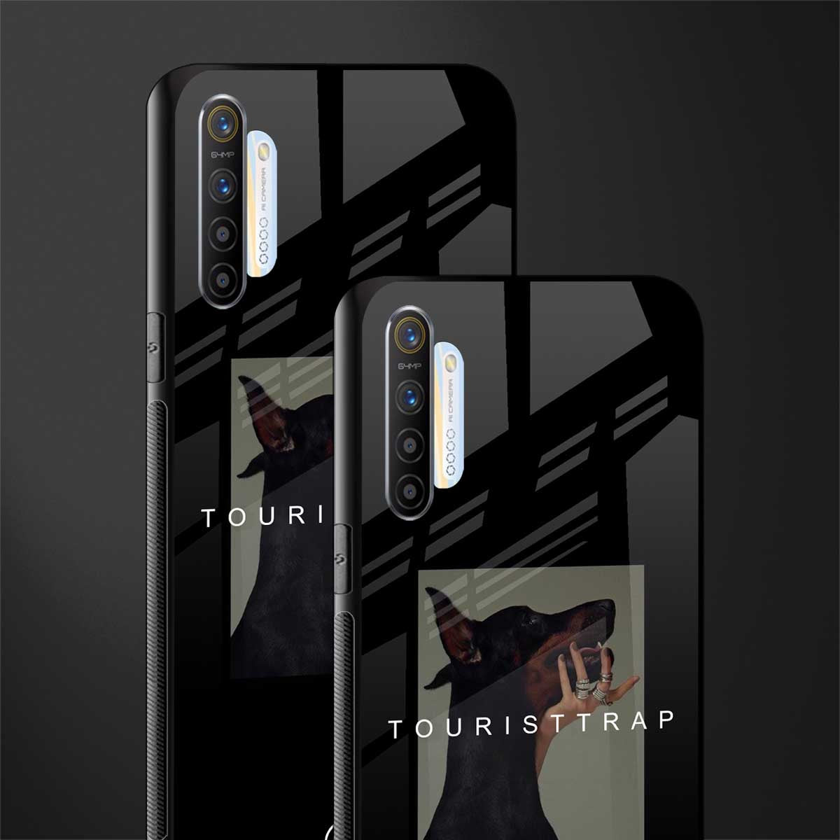 tourist trap glass case for realme x2 image-2
