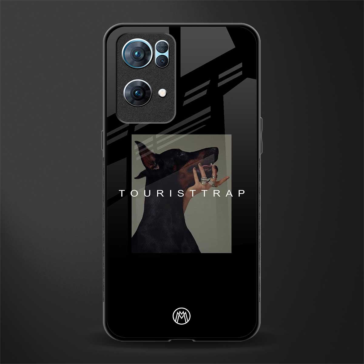 tourist trap glass case for oppo reno7 pro 5g image