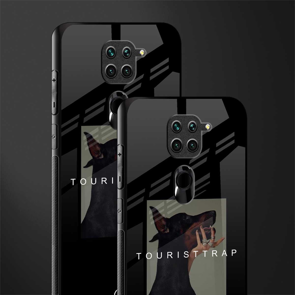 tourist trap glass case for redmi note 9 image-2