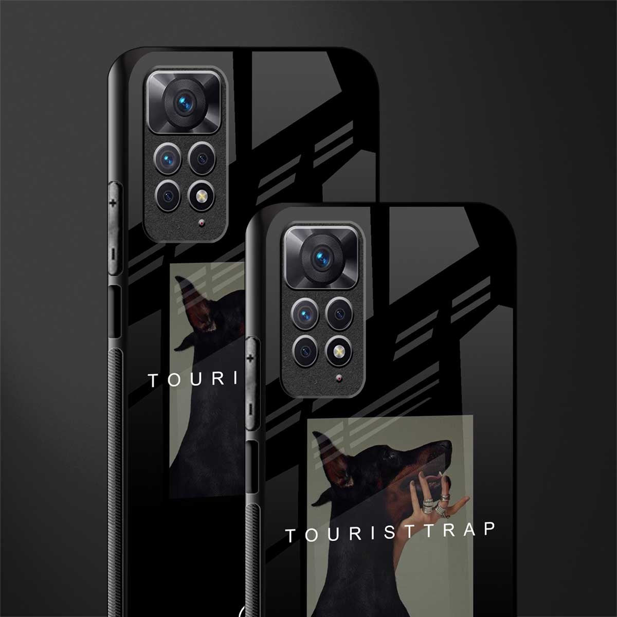 tourist trap glass case for redmi note 11 image-2