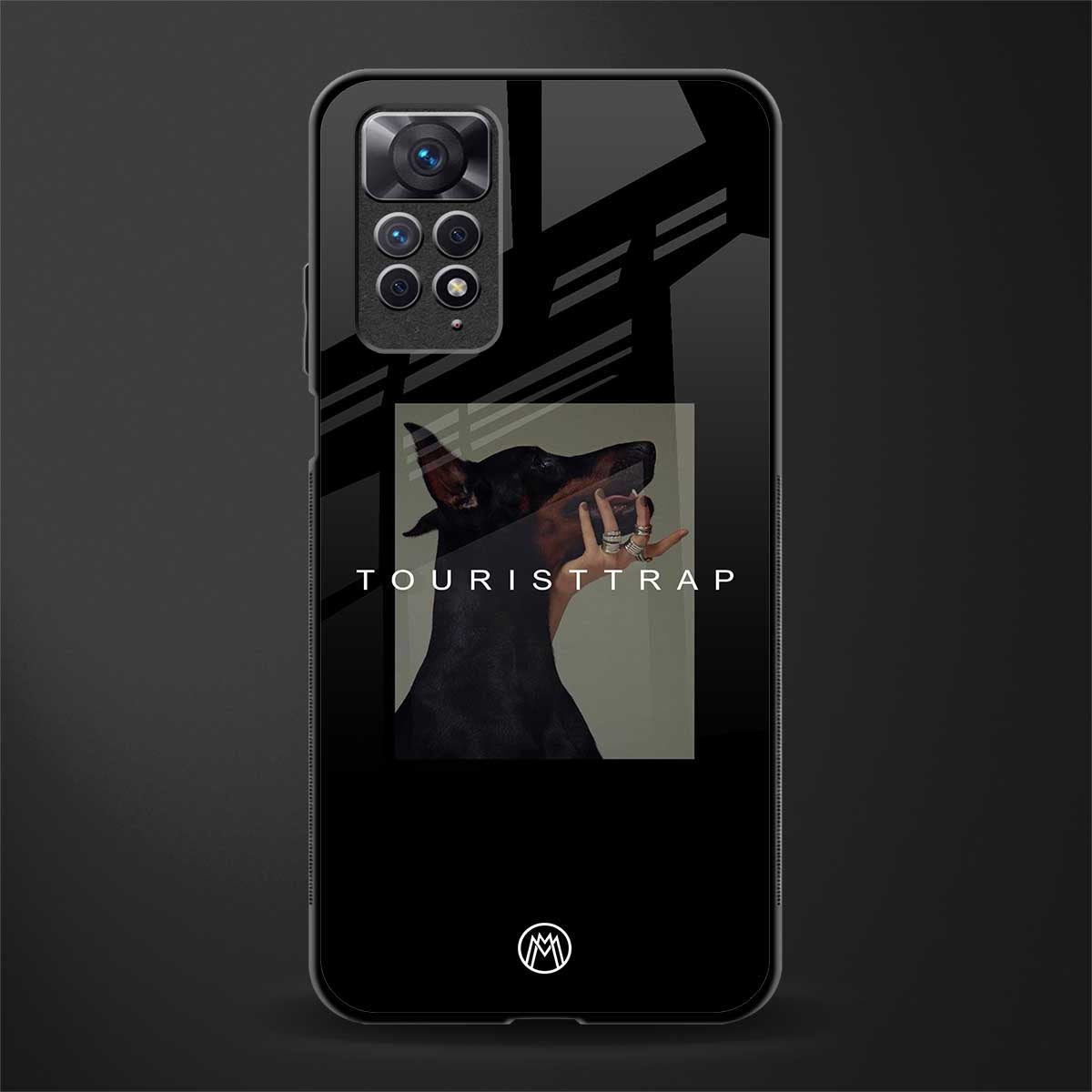 tourist trap glass case for redmi note 11 image