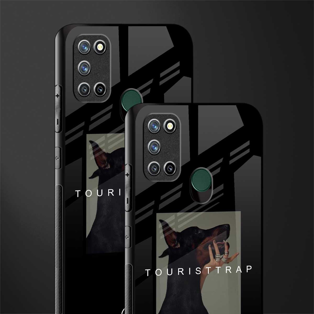 tourist trap glass case for realme 7i image-2