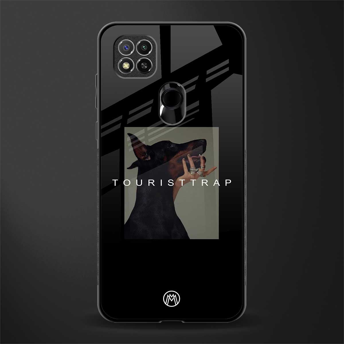 tourist trap glass case for redmi 9 image