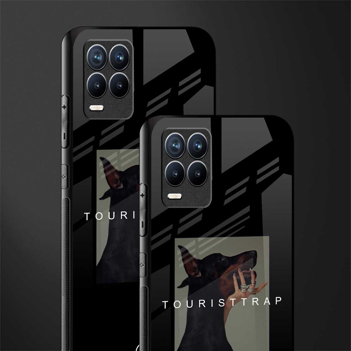tourist trap glass case for realme 8 4g image-2