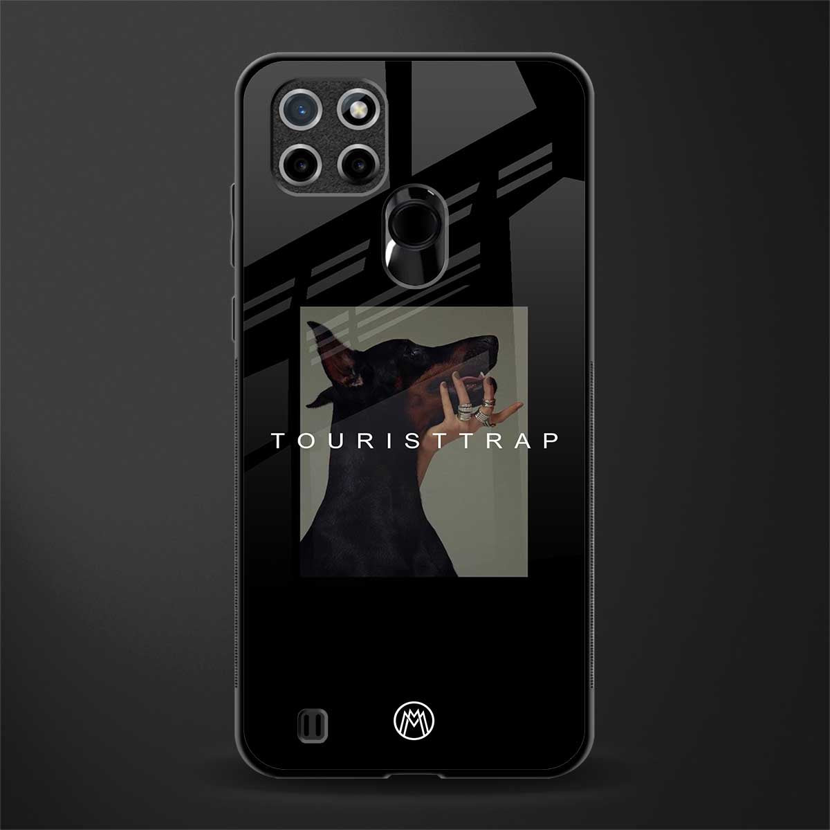 tourist trap glass case for realme c21 image