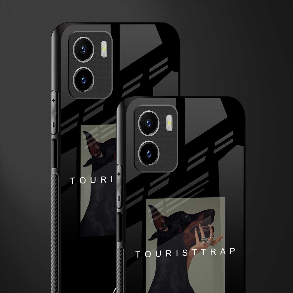 tourist trap glass case for vivo y15s image-2