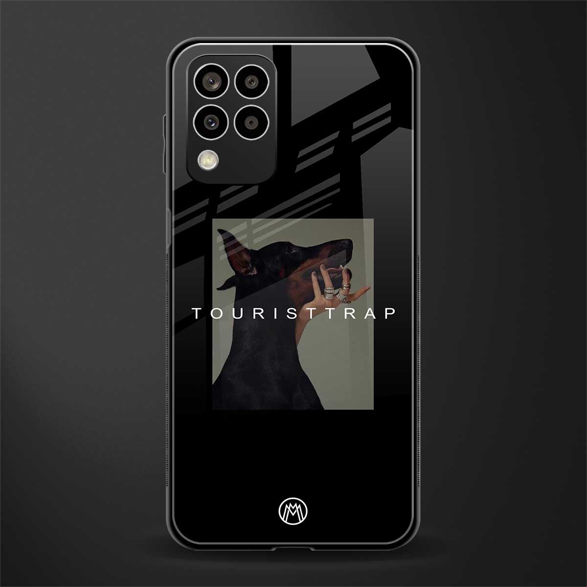 tourist trap back phone cover | glass case for samsung galaxy m33 5g