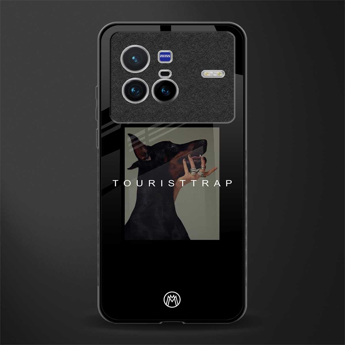 tourist trap glass case for vivo x80 image
