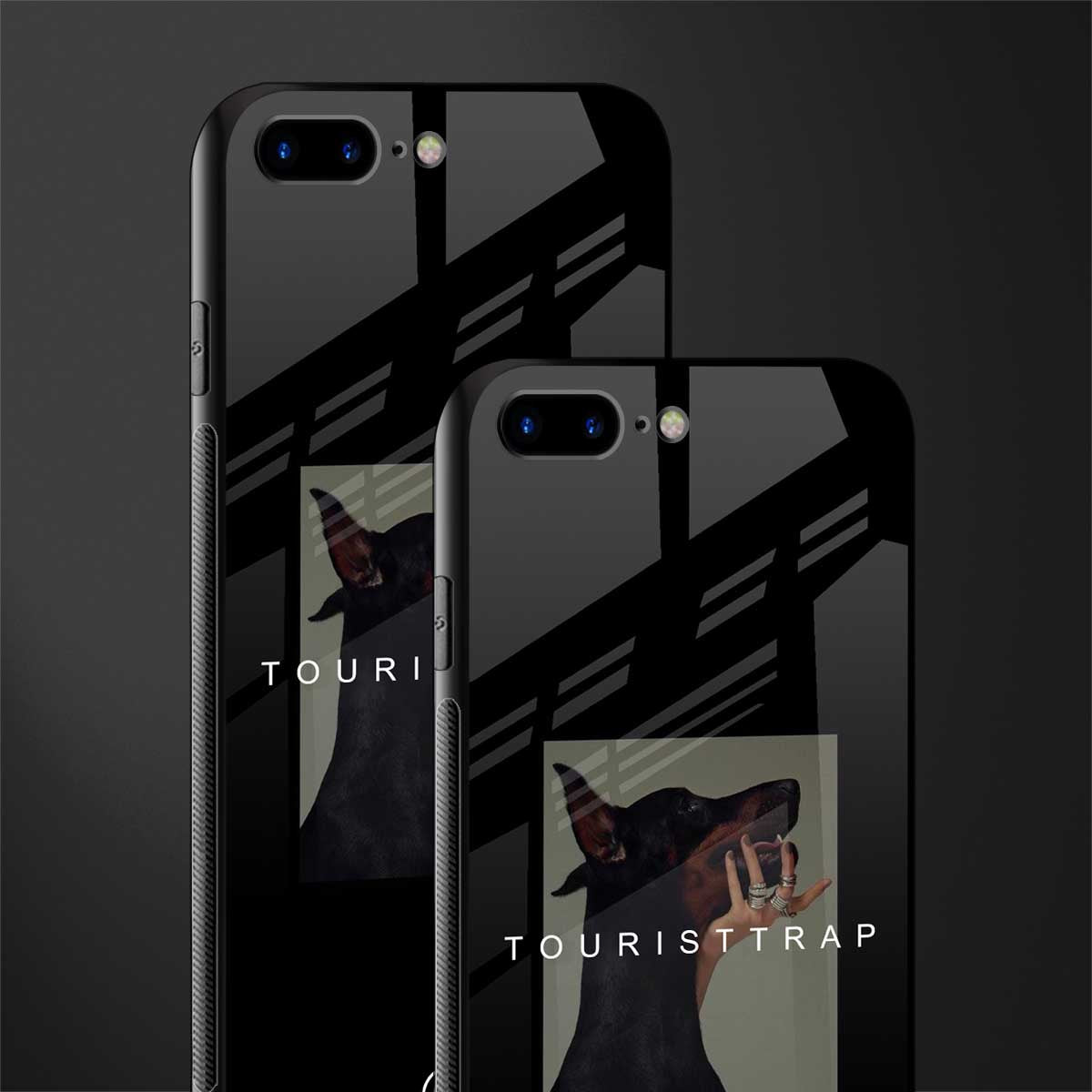 tourist trap glass case for iphone 8 plus image-2