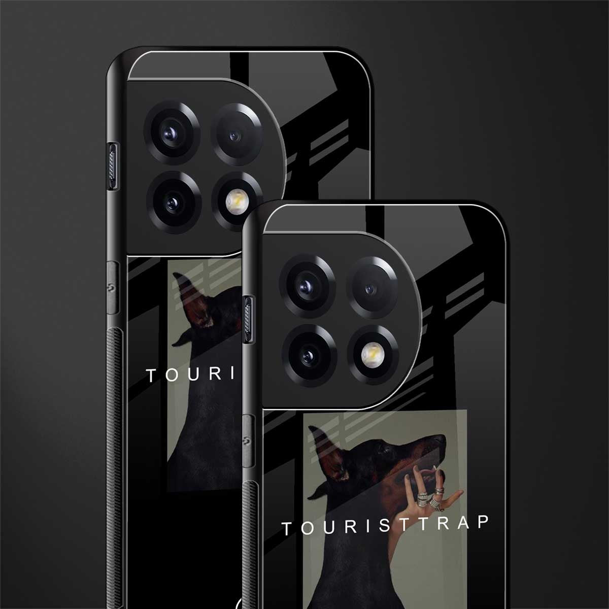 tourist trap back phone cover | glass case for oneplus 11r