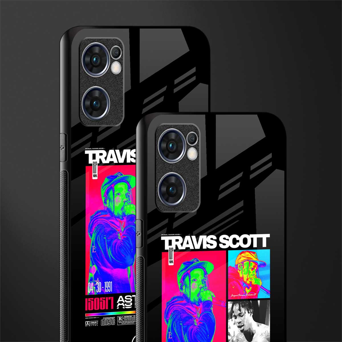 travis scott astroworld glass case for oppo reno7 5g image-2