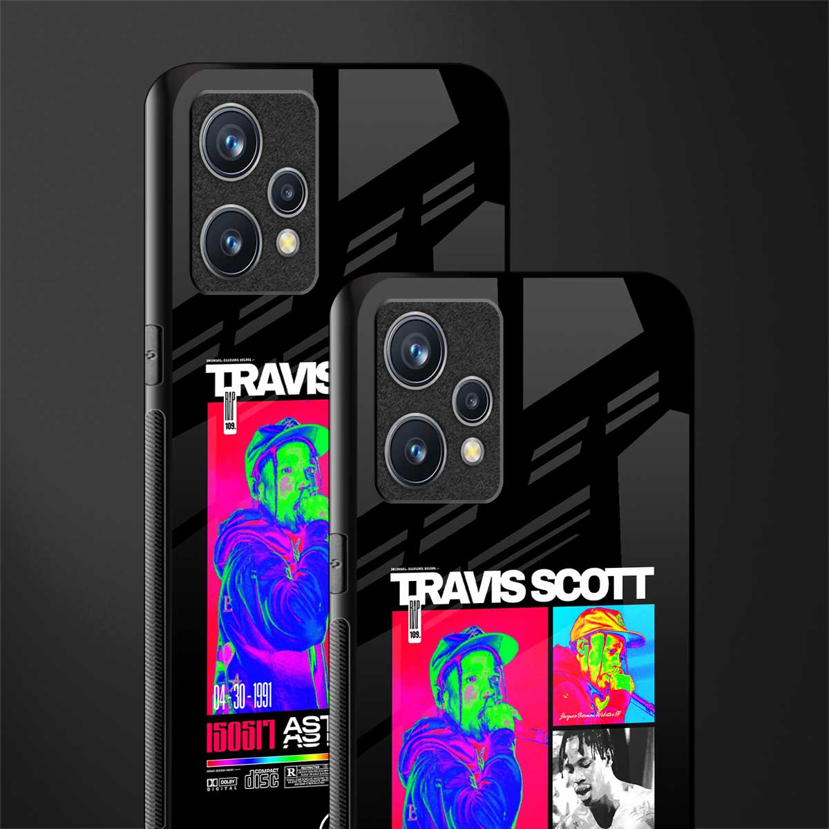 travis scott astroworld glass case for realme 9 4g image-2
