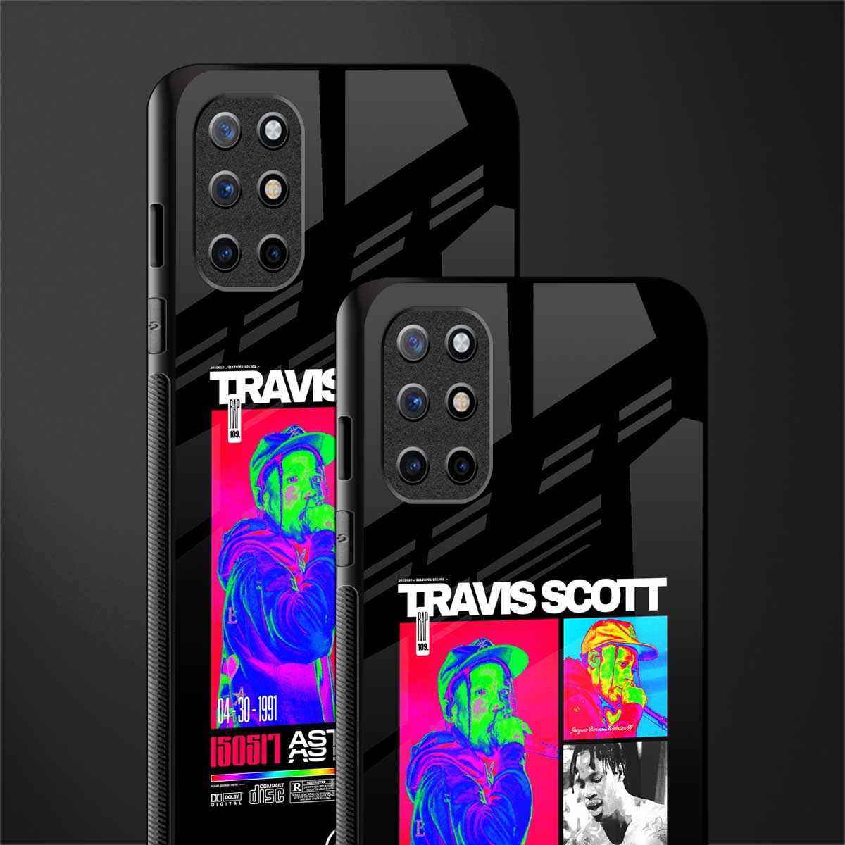 travis scott astroworld glass case for oneplus 8t image-2
