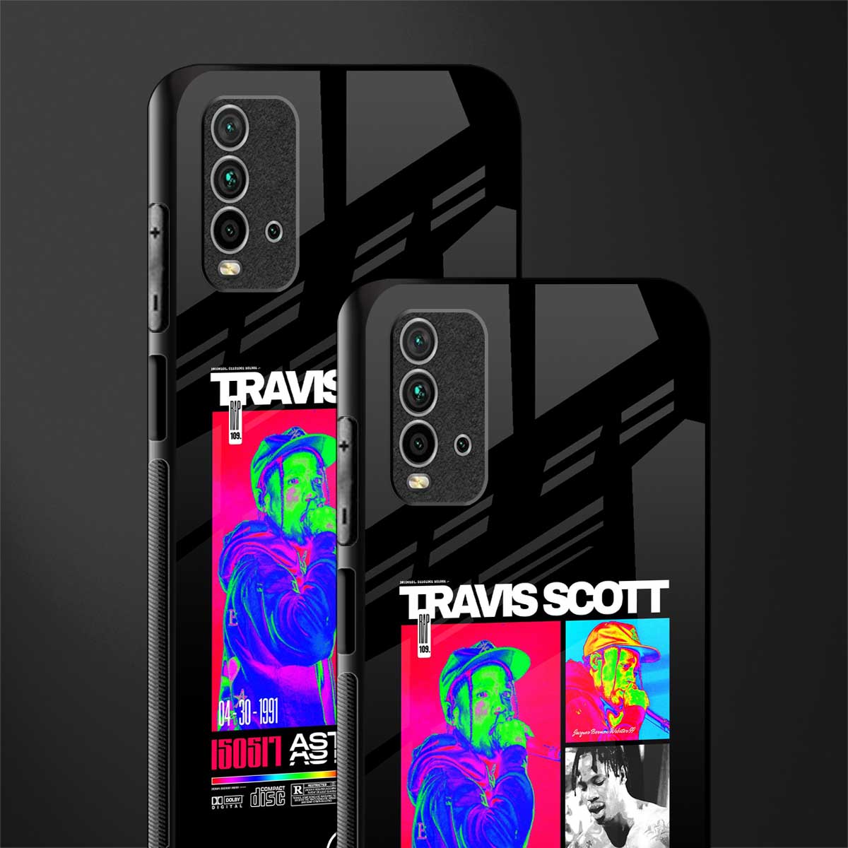 travis scott astroworld glass case for redmi 9 power image-2