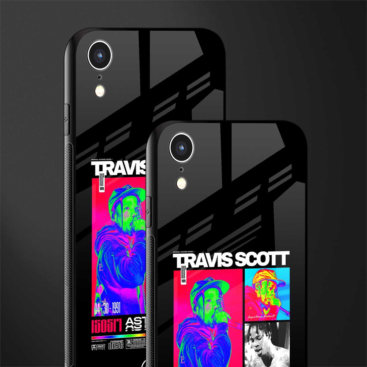 travis scott astroworld glass case for iphone xr image-2
