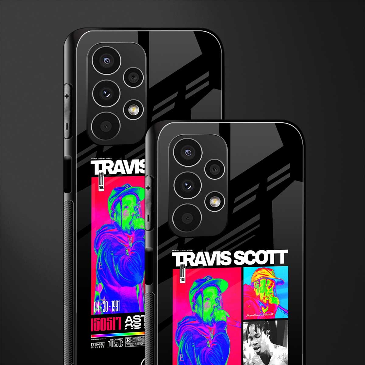 travis scott astroworld back phone cover | glass case for samsung galaxy a13 4g