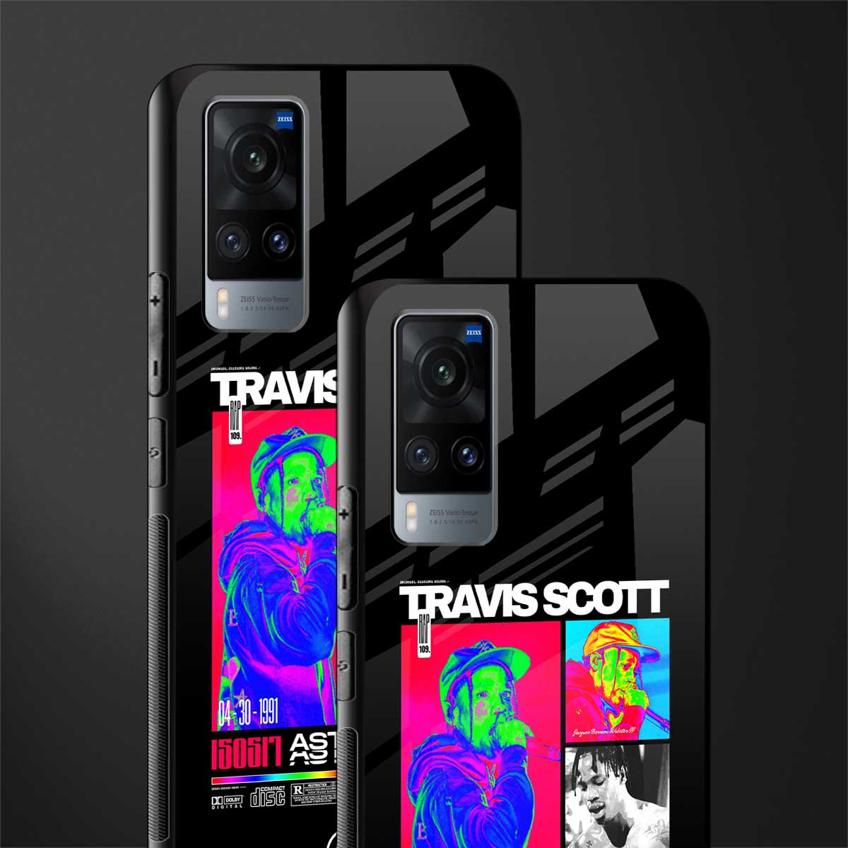 travis scott astroworld glass case for vivo x60 image-2