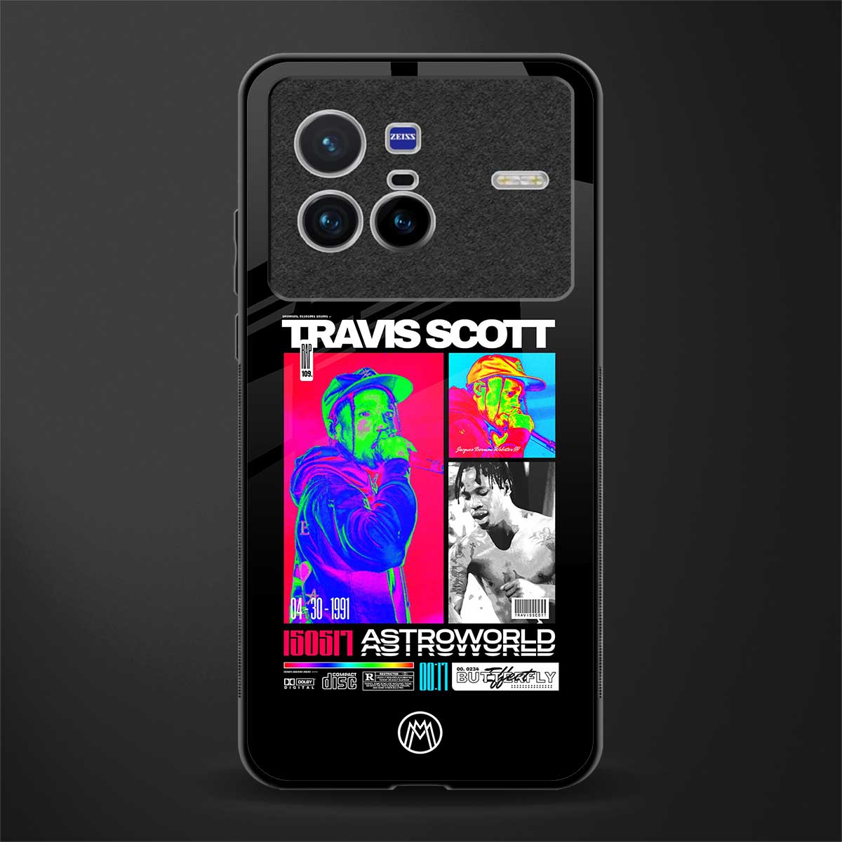 travis scott astroworld glass case for vivo x80 image