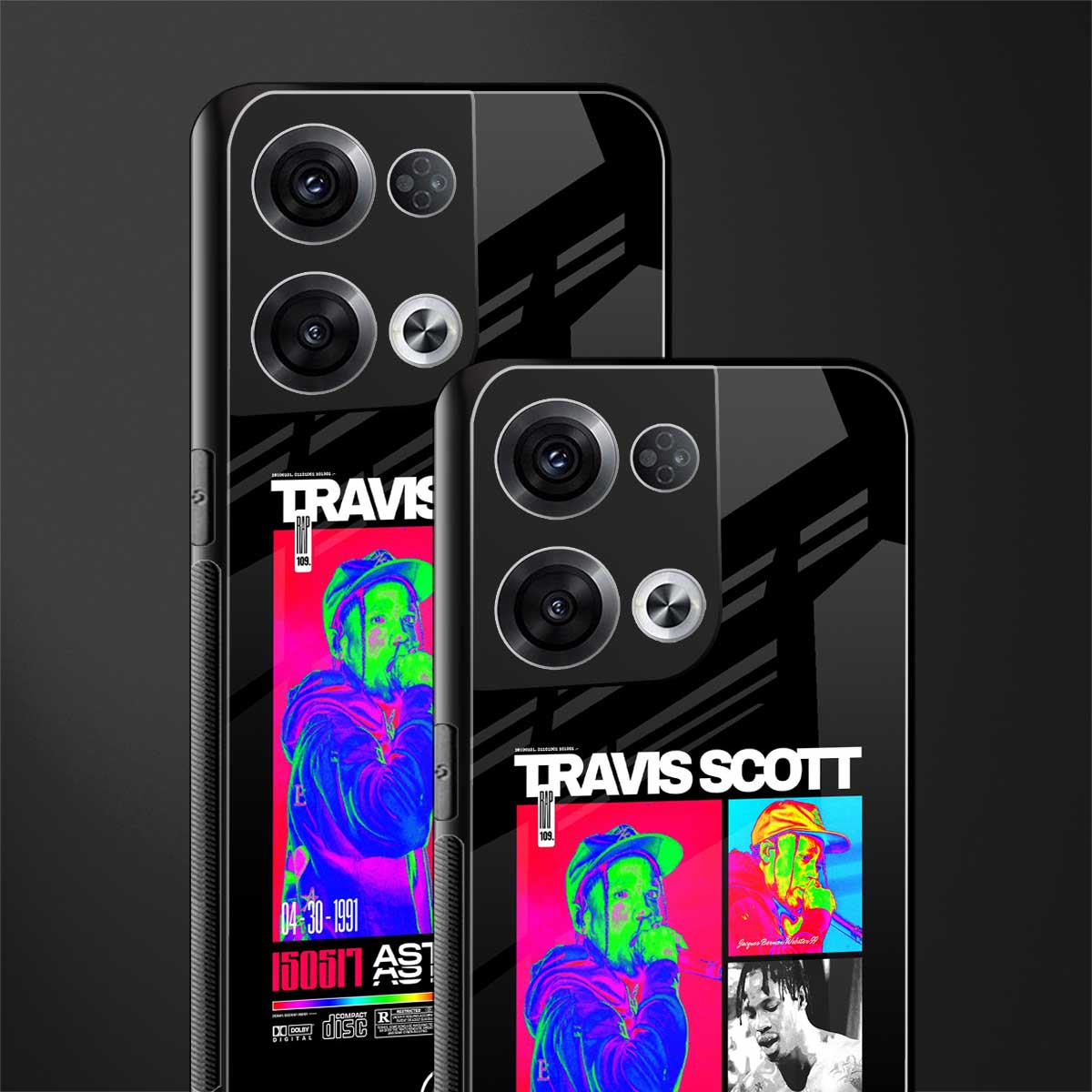 travis scott astroworld back phone cover | glass case for oppo reno 8