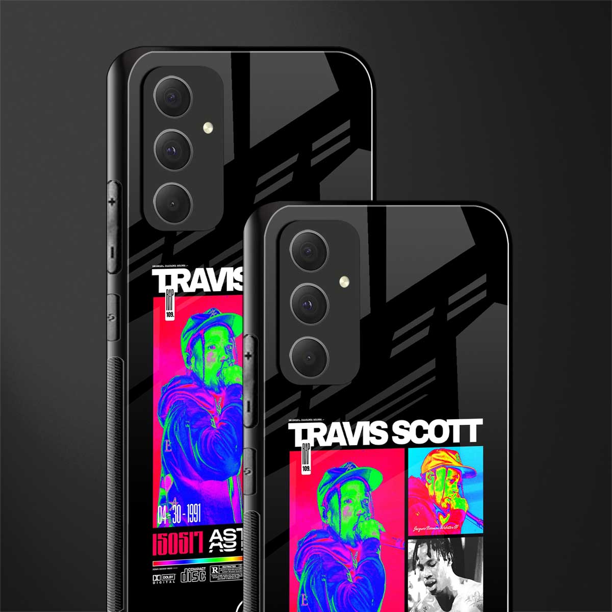 travis scott astroworld back phone cover | glass case for samsung galaxy a54 5g