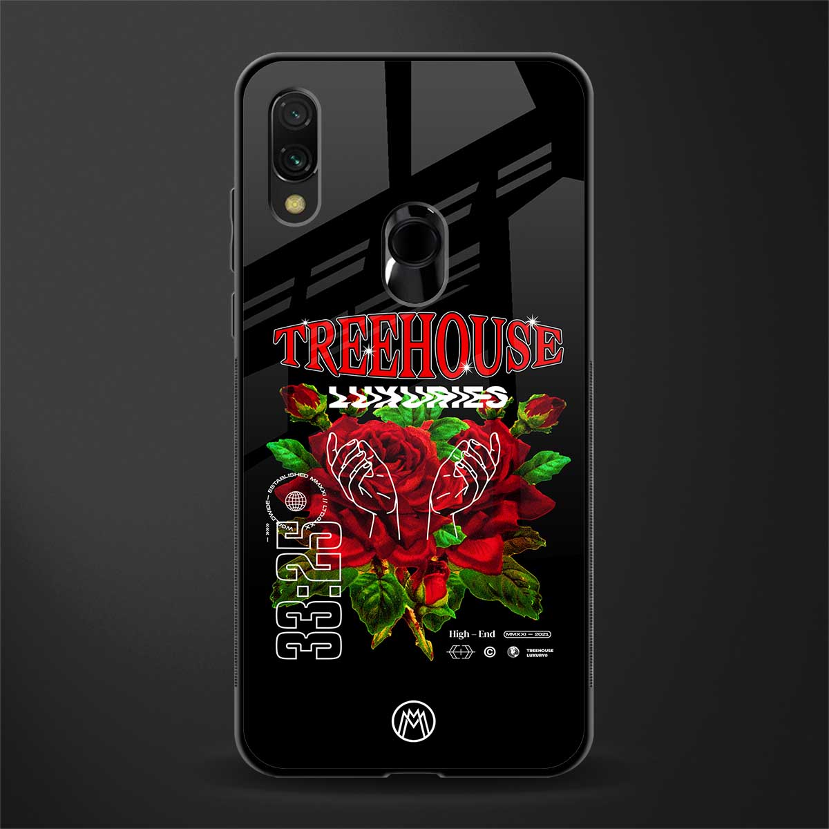 treehouse glass case for redmi y3 image