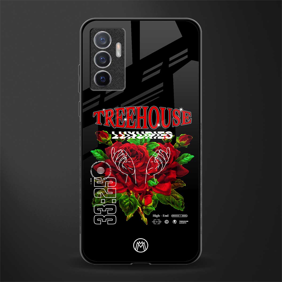 treehouse glass case for vivo v23e image