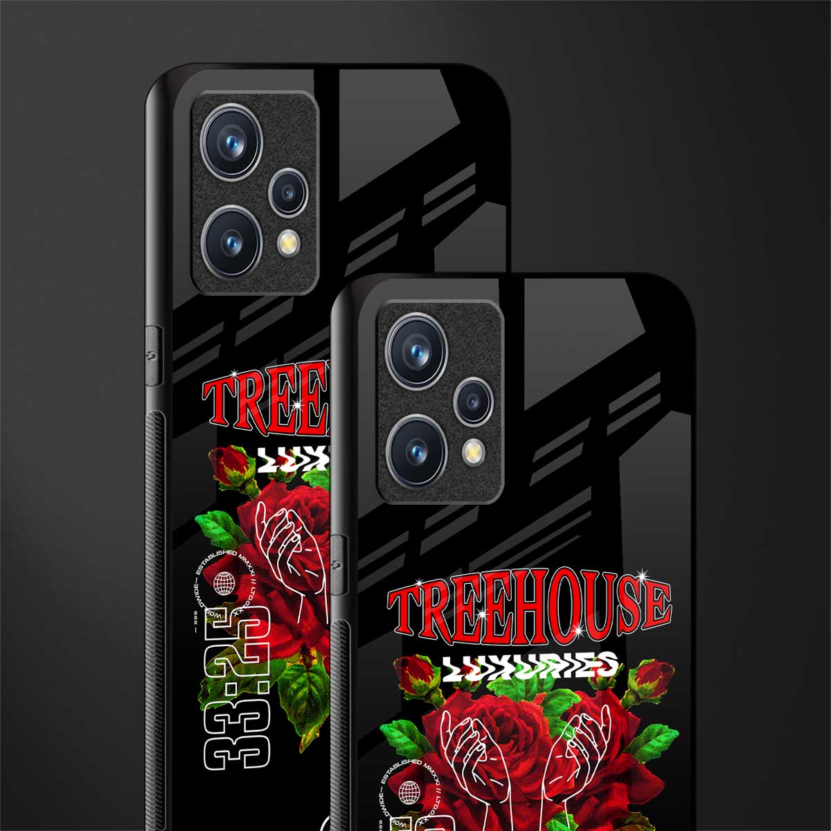 treehouse glass case for realme 9 4g image-2