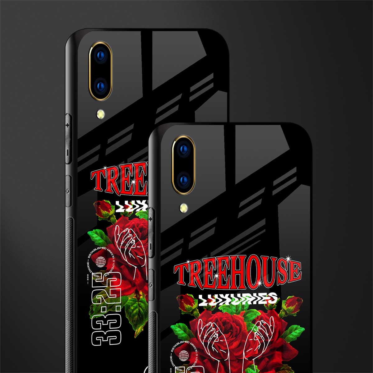 treehouse glass case for vivo v11 pro image-2