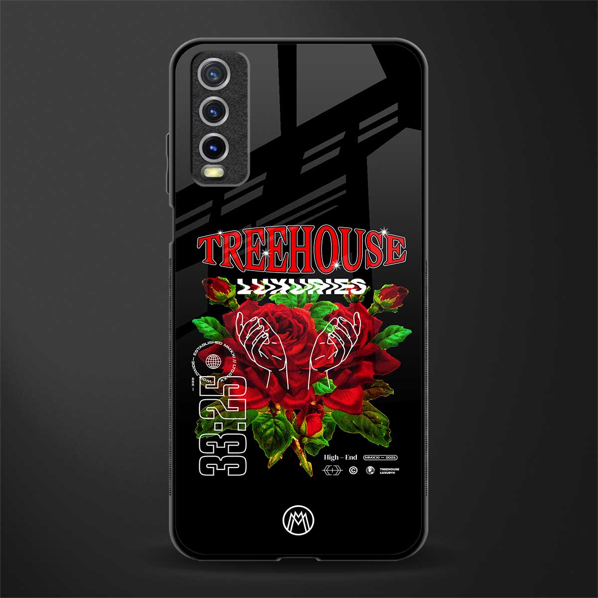 treehouse glass case for vivo y20svivo y20avivo y20g image