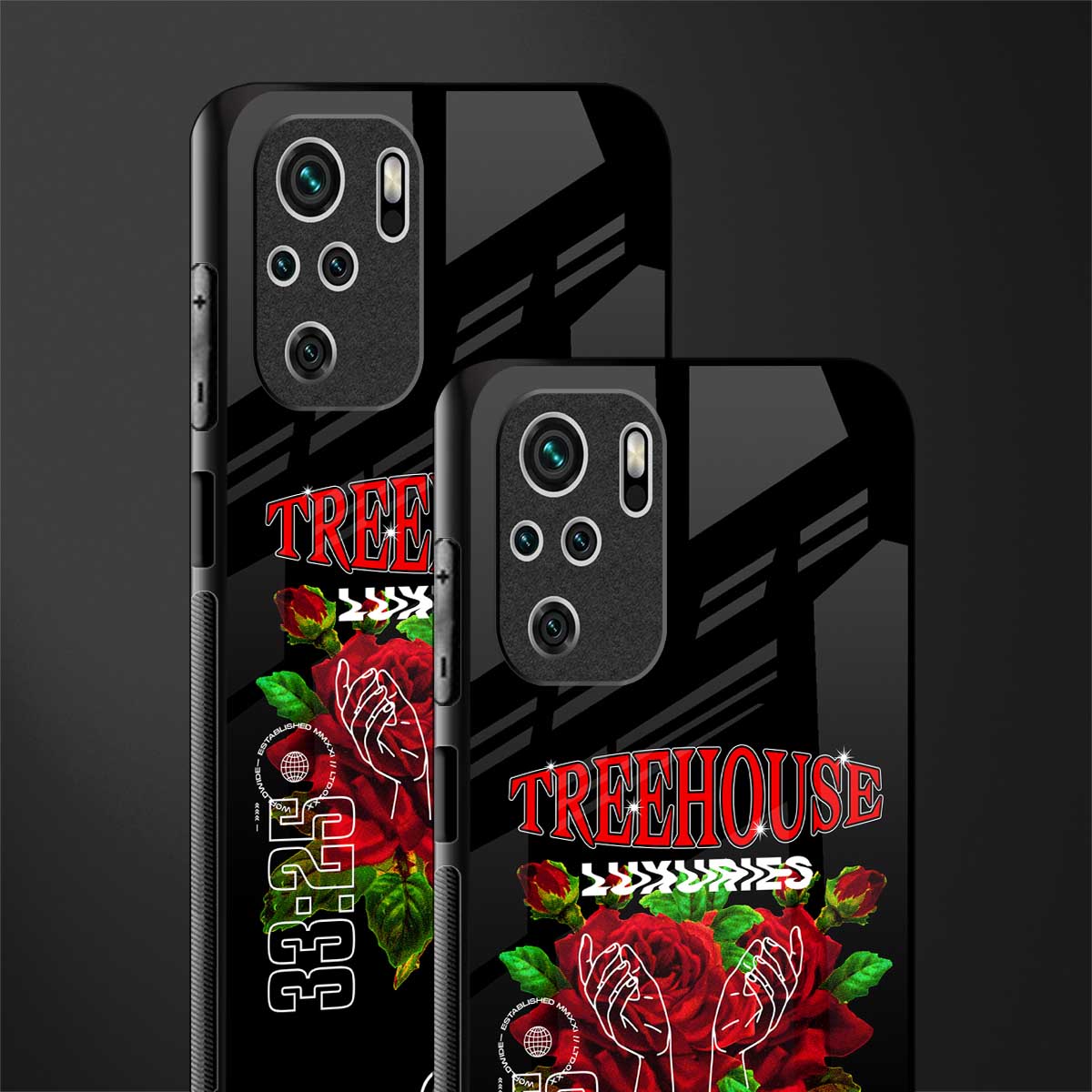 treehouse glass case for redmi note 10s image-2
