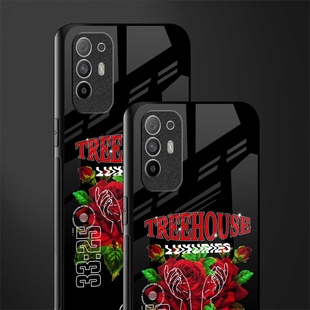 treehouse glass case for oppo f19 pro plus image-2