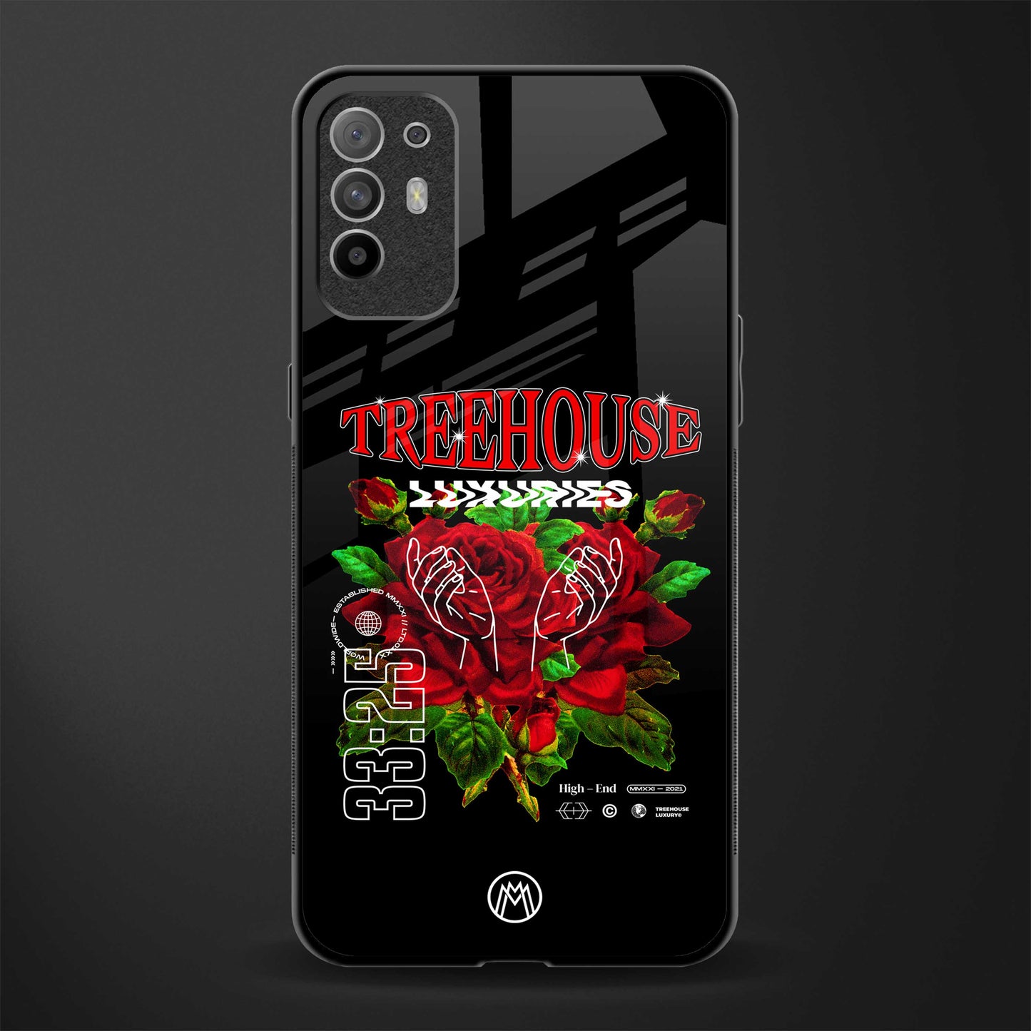 treehouse glass case for oppo f19 pro plus image