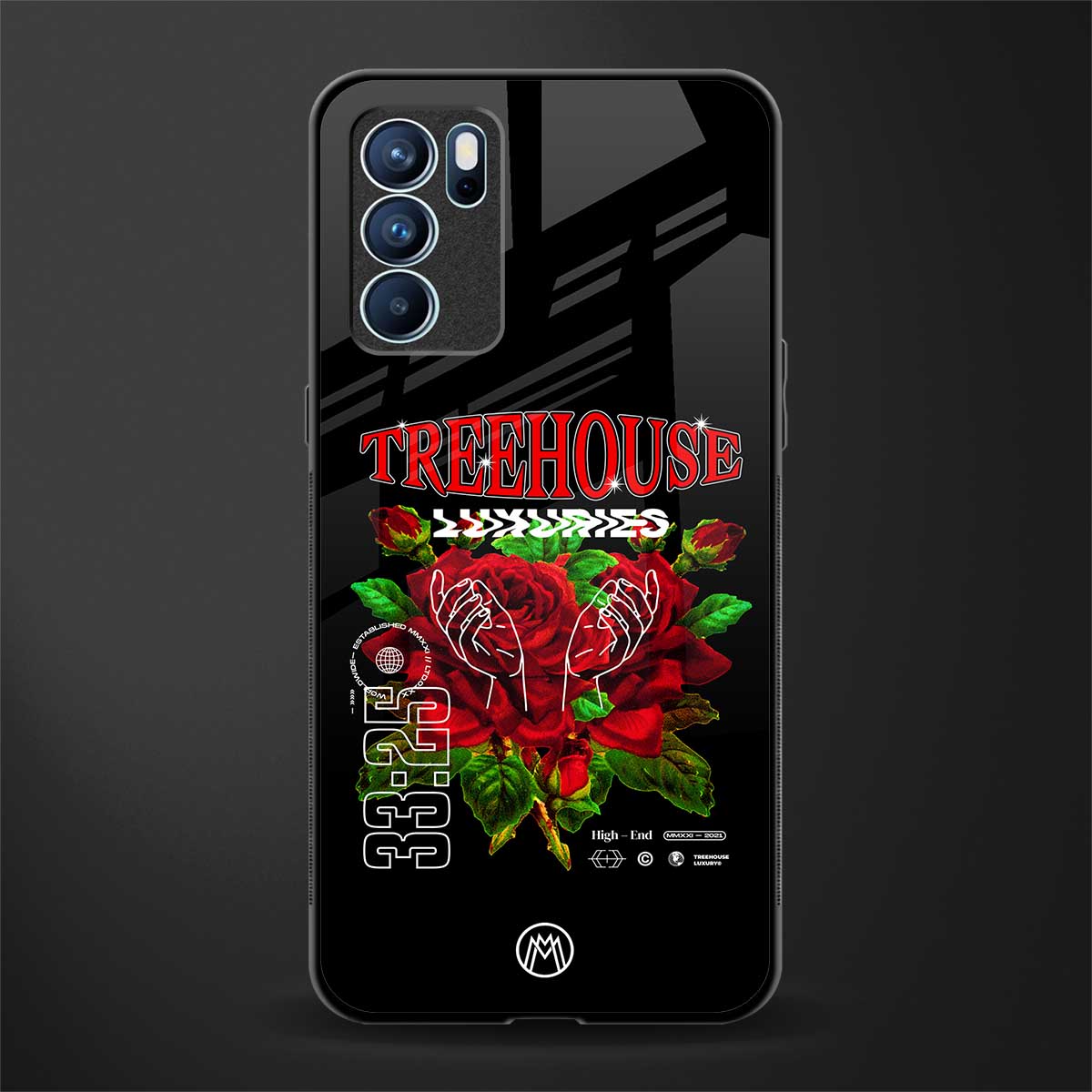 treehouse glass case for oppo reno6 pro 5g image