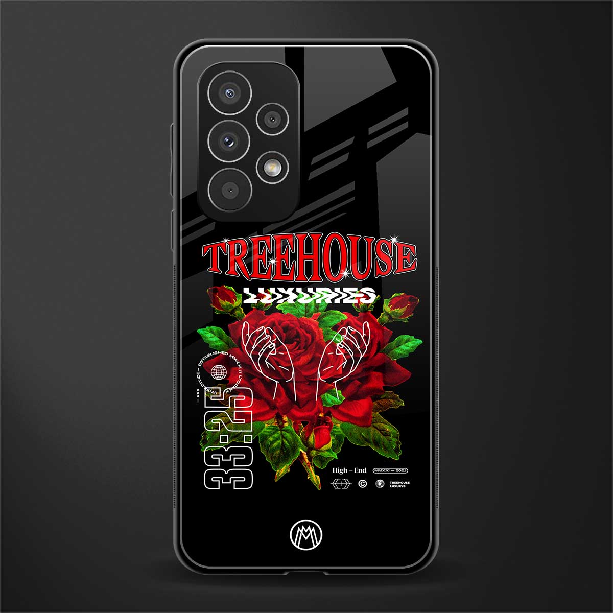 treehouse back phone cover | glass case for samsung galaxy a23