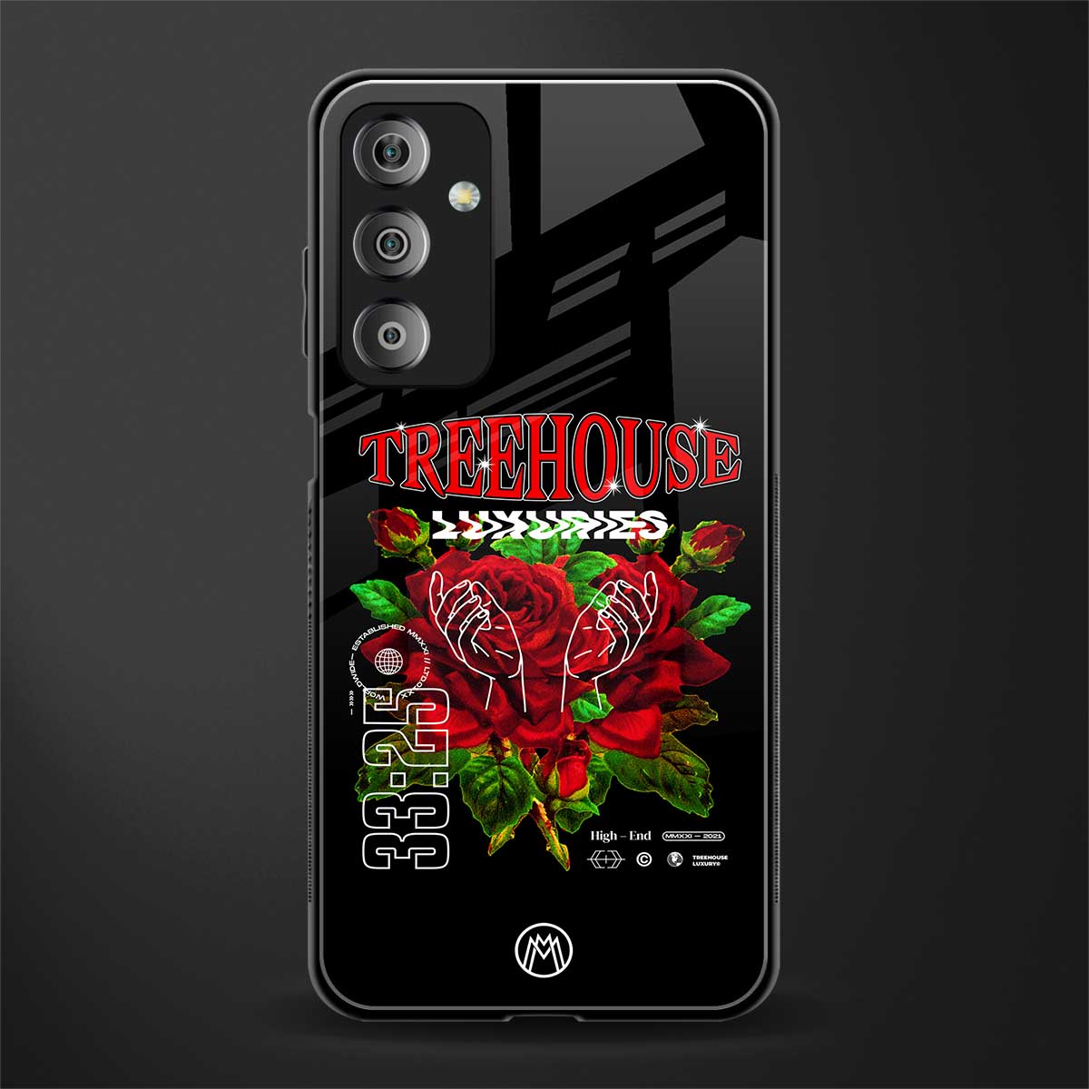 treehouse back phone cover | glass case for samsung galaxy f23 5g