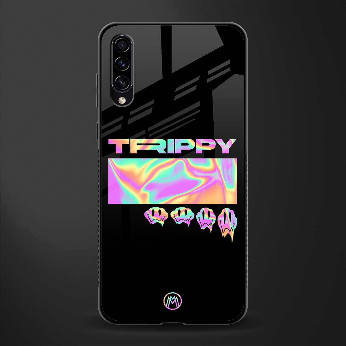 trippy trippy glass case for samsung galaxy a70 image