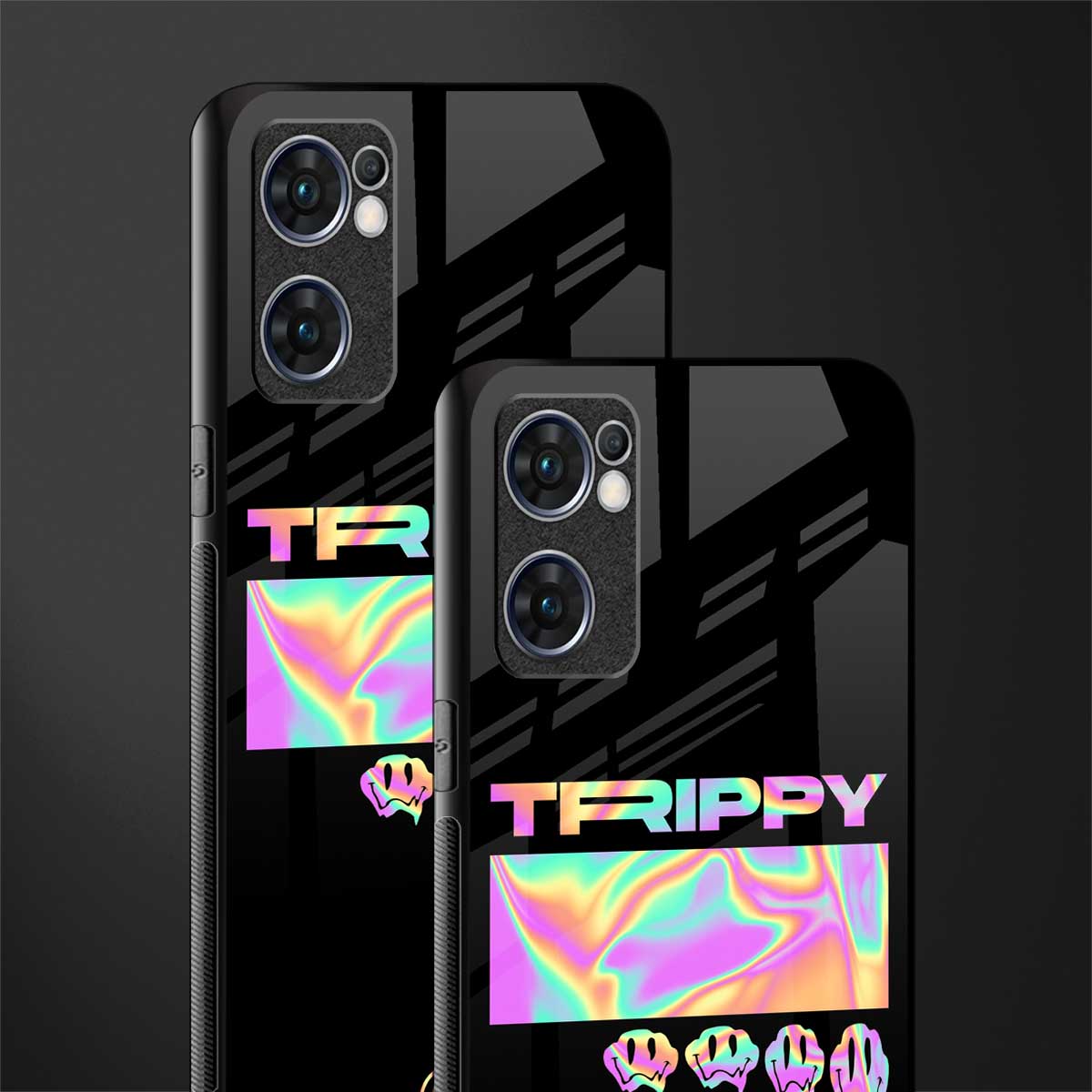 trippy trippy glass case for oppo reno7 5g image-2