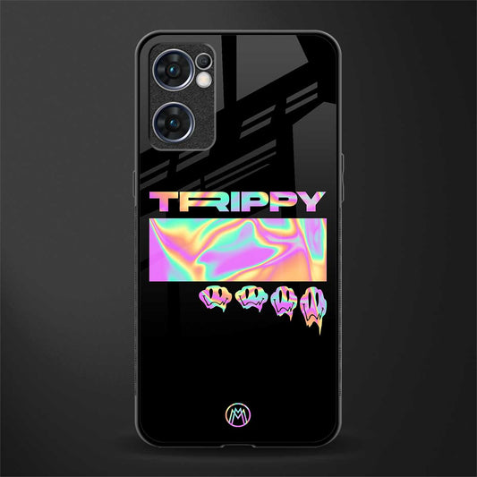 trippy trippy glass case for oppo reno7 5g image