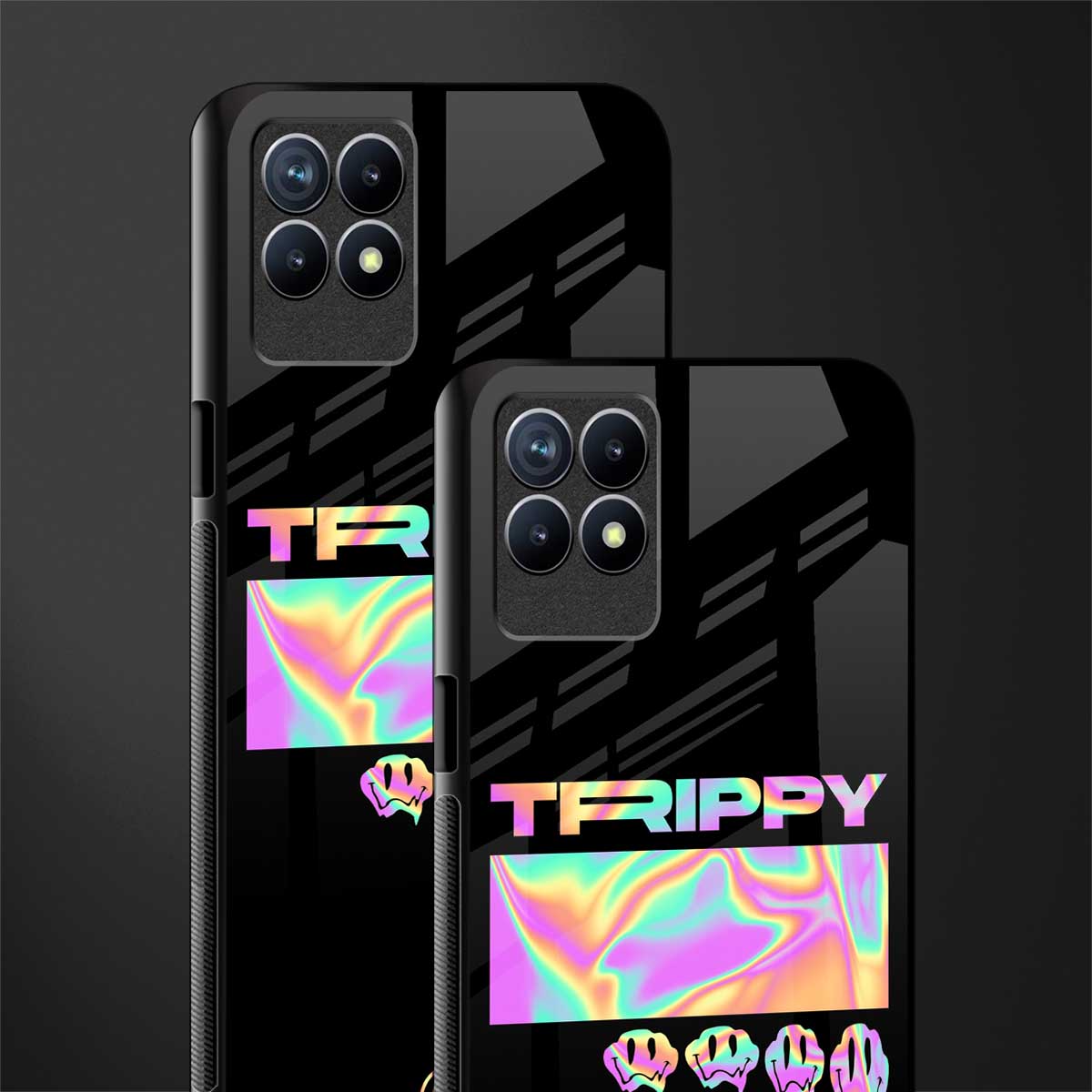 trippy trippy glass case for realme 8i image-2