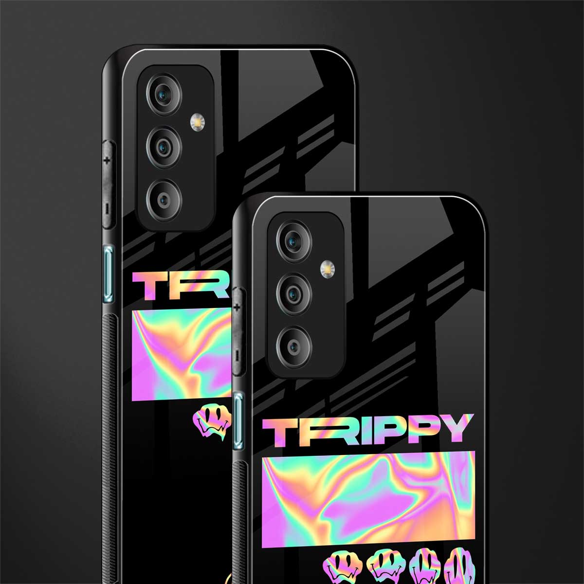 trippy trippy back phone cover | glass case for samsung galaxy f23 5g